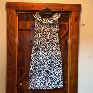 Madison Leigh- Black & white woman’s dress size 10